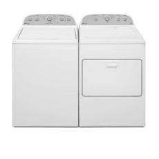 Whirlpool 5.0 Cu. Ft. High-Efficiency Top-Load Washer & 7.0 Cu. Ft. Electric Dryer