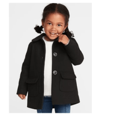 Peacoat for Toddler Girls