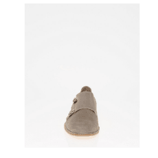 Suede Double Monk Shoe