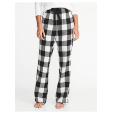 Patterned Flannel Sleep Pants for Women