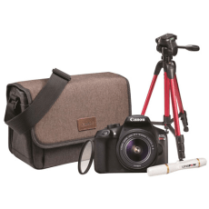Canon EOS Rebel T6 DSLR Camera with 18-55mm Lens, Camera Bag & Tripod