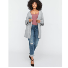 Boyfriend Jeans - Silver
