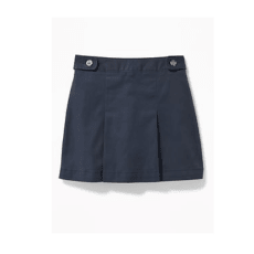 Twill Uniform Skort for Girls