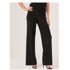 Pull-On Wide Leg Pants
