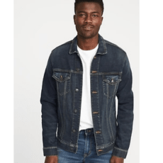Built-In Flex Denim Jacket for Men