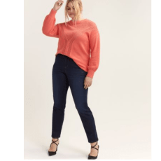 Crew-Neck Sweater with Crochet - L&L