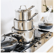 Starfrit 10-Piece Cookware Set