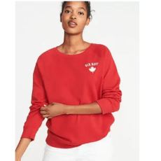 Relaxed Canada Logo Sweatshirt for Women
