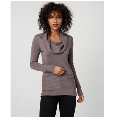 Viscose Blend Cowl Neck Sweater