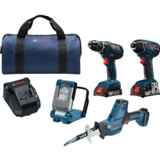 4-Tool Cordless Combo Kit