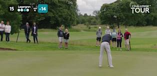 Joachim Lagergren makes birdie at 15