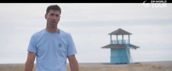 Alvaro Quiros plays his part in Torreguadiaro Beach Clean