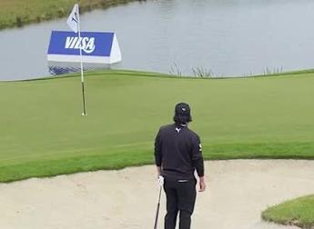 Ewen Ferguson bunker putt was 'smash it out and get lucky' shot