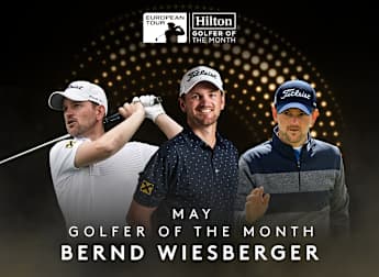 Wiesberger voted Hilton Golfer of the Month for May 