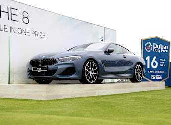 BMW Hole-In-One Prize: Dubai Duty Free Irish Open 