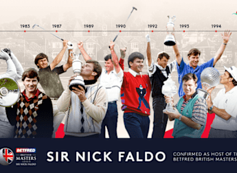 Sir Nick Faldo becomes long-term host of Betfred British Masters