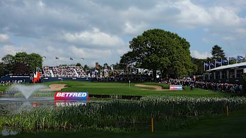 The famous 18th at The Belfry