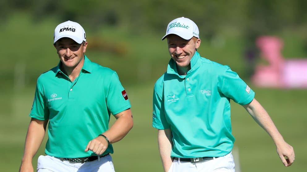 Paul Dunne and Gavin Moynihan