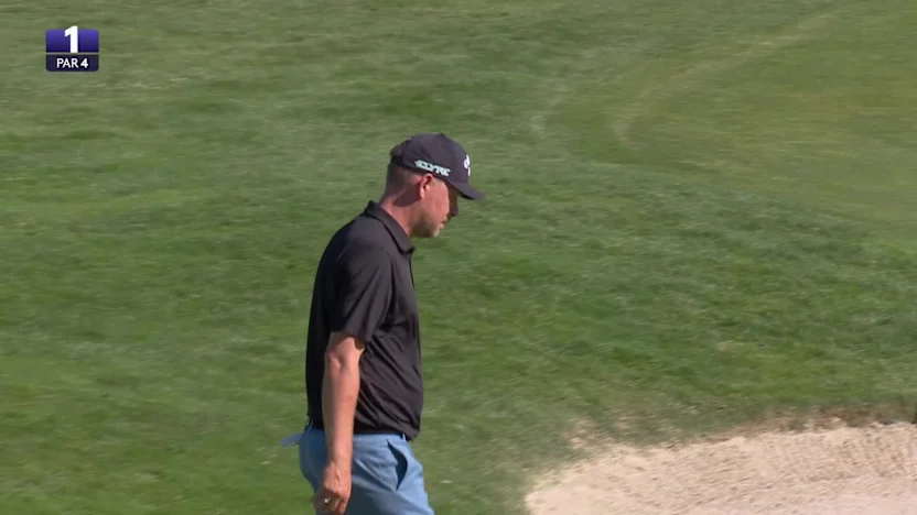 image: Jeff Winther | FedEx Open de France Round 2 | 1st Hole