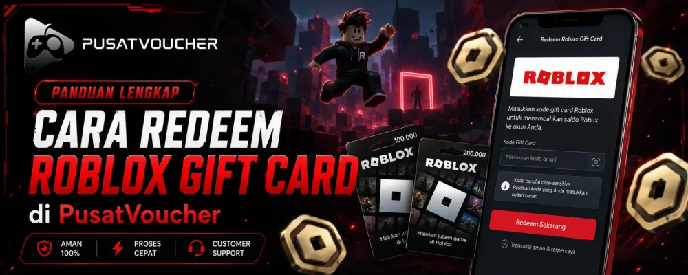 Cara Redeem Roblox Gift Card dengan Benar