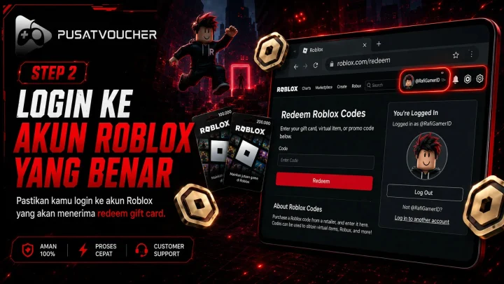 Login ke Akun Roblox yang Benar