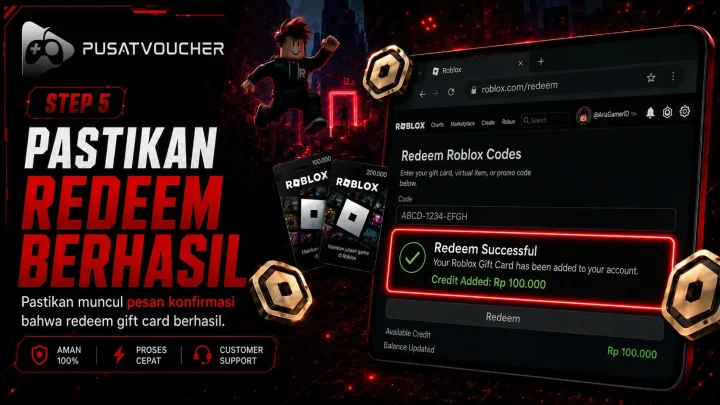 Pastikan Redeem Berhasil