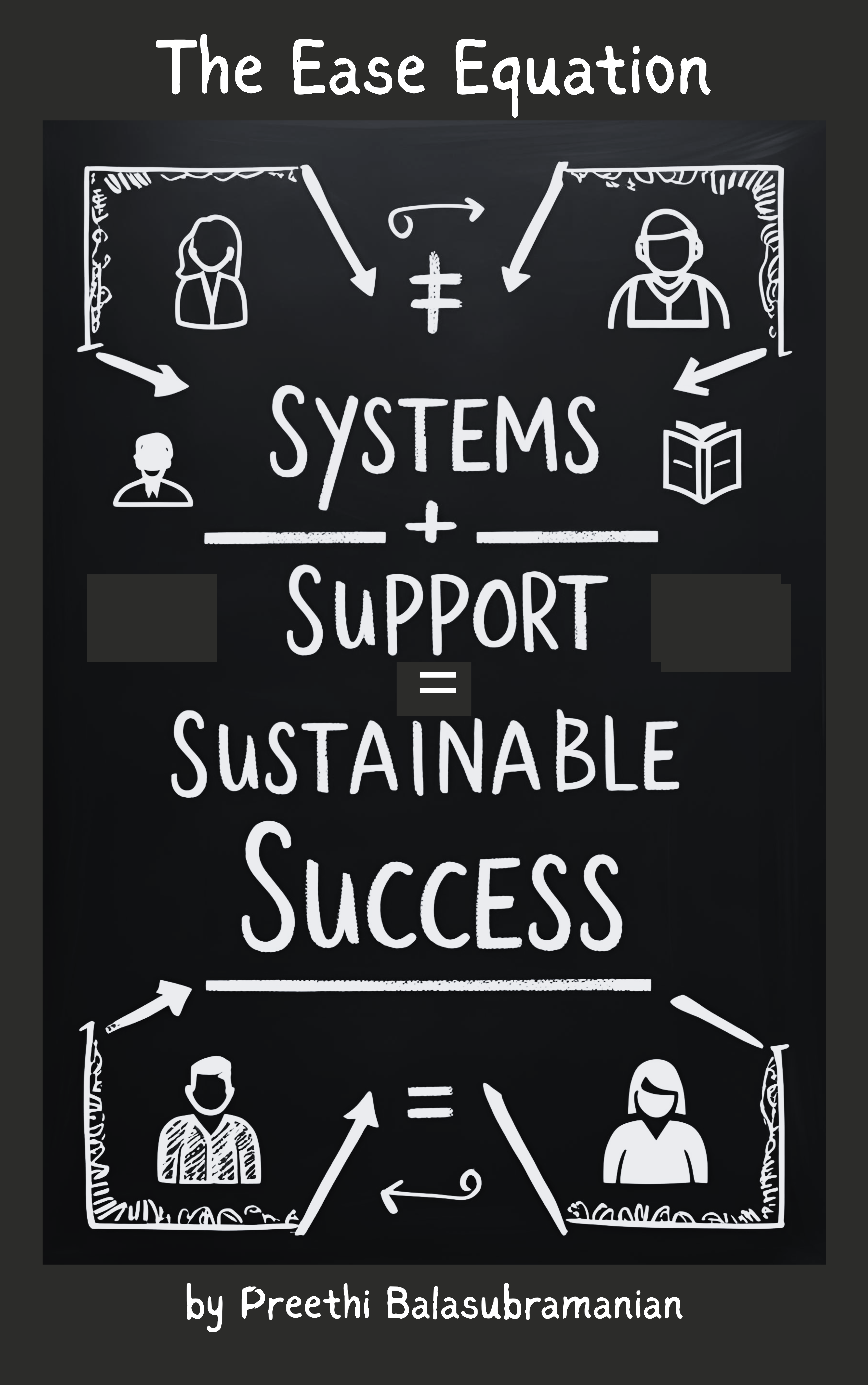Cover of The Ease Equation: Systems + Support = Sustainable Success by Preethi Balasubramanian