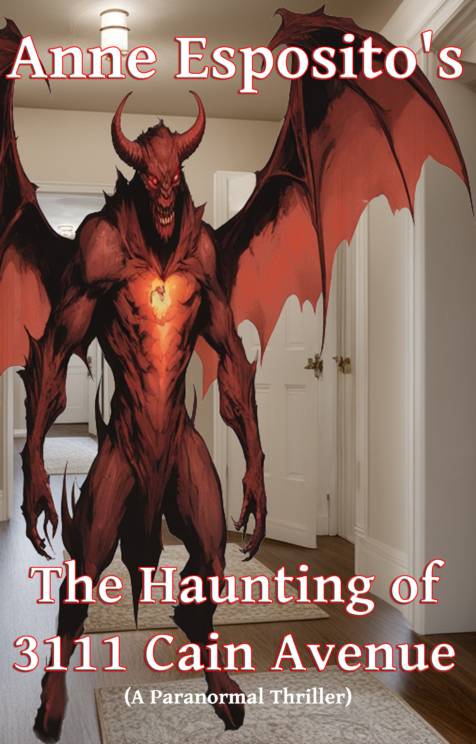 Cover of The Haunting of 3111 Cain Avenue: A Paranormal Thriller by Anne Esposito