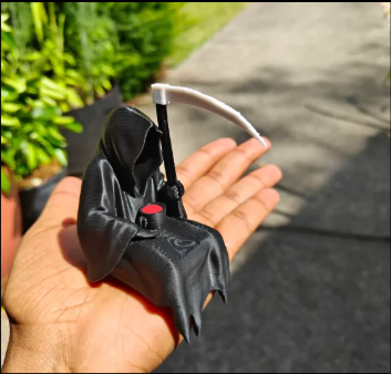 3D Printed Bloodfang made from Matte Black PLA - Buy online in India