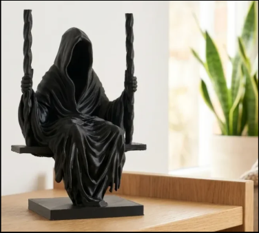 3D Printed Voidwalker made from Matte Black PLA - Buy online in India