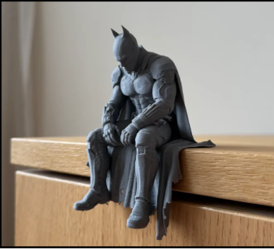 3D Printed Silent Vigil made from Matte Black PLA - Buy online in India