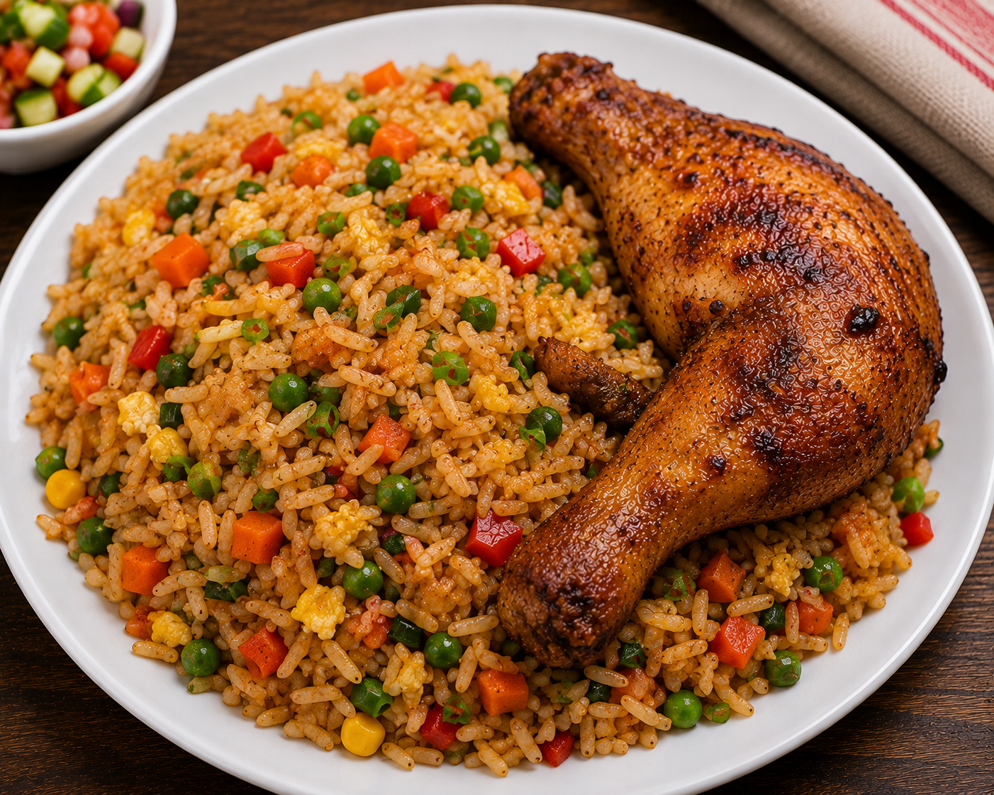 Fried Rice & Chicken
