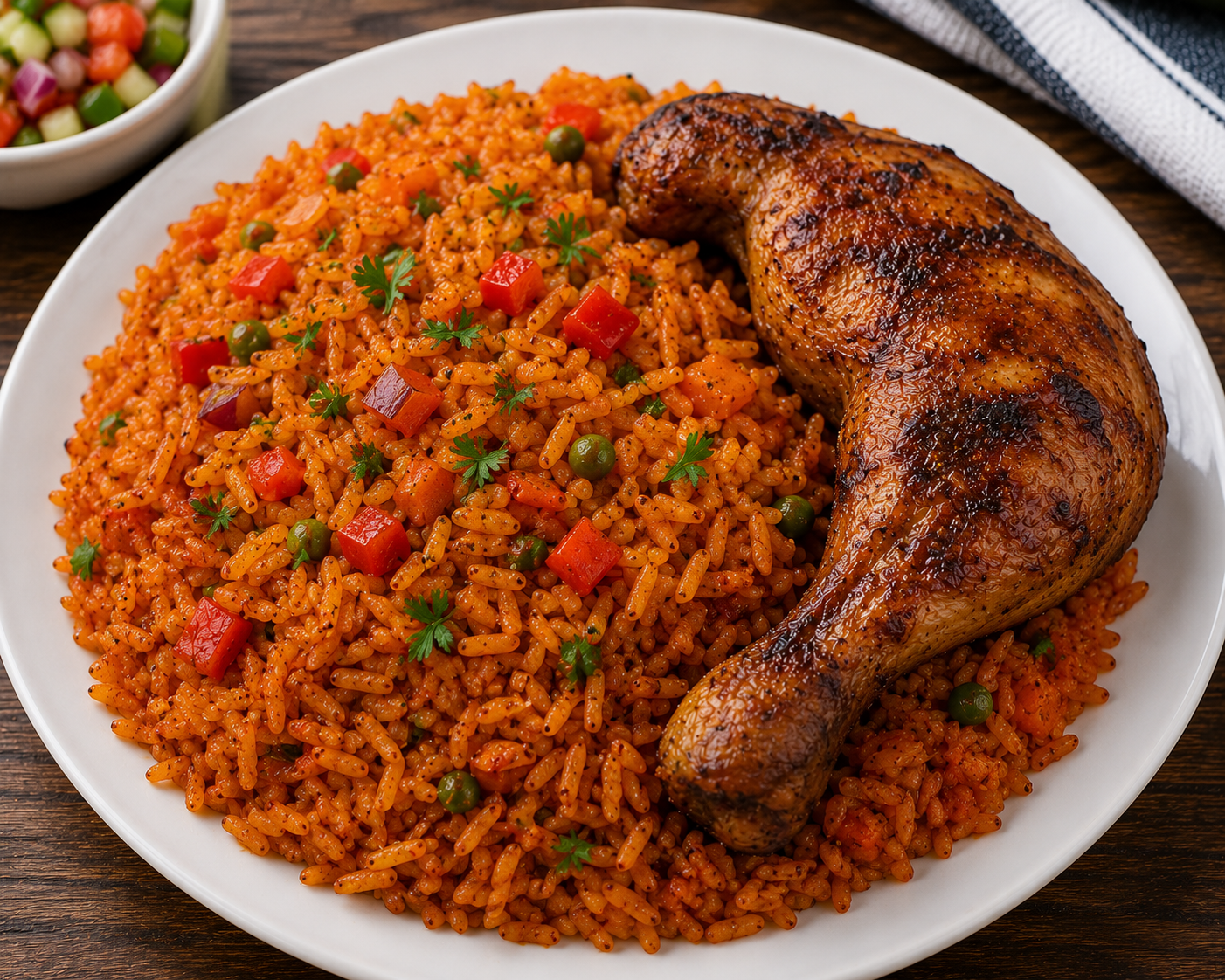 Jollof rice & Turkey