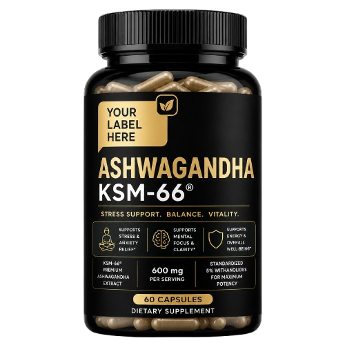 Ashwagandha KSM-66 (60 caps)