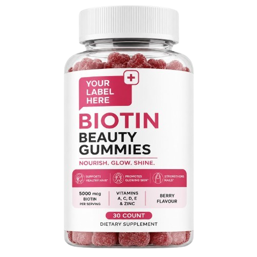 Biotin Beauty Gummies (Berry, 30 count)