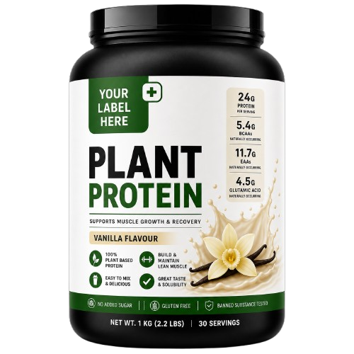 Plant Protein (Vanilla, 1kg)