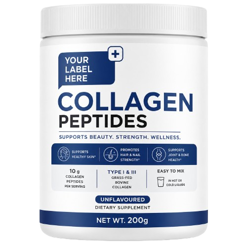 Collagen Peptides (Unflavoured, 200g)