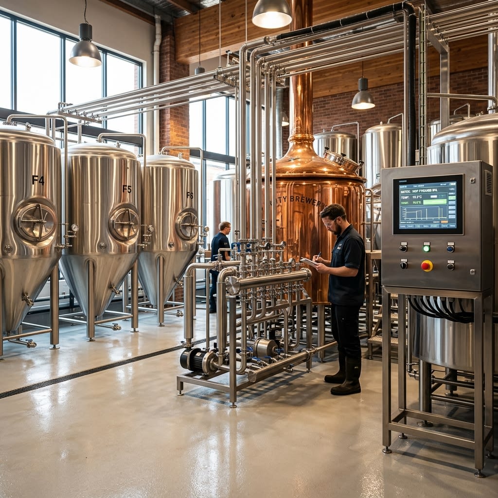 Brewery Setup & Commissioning