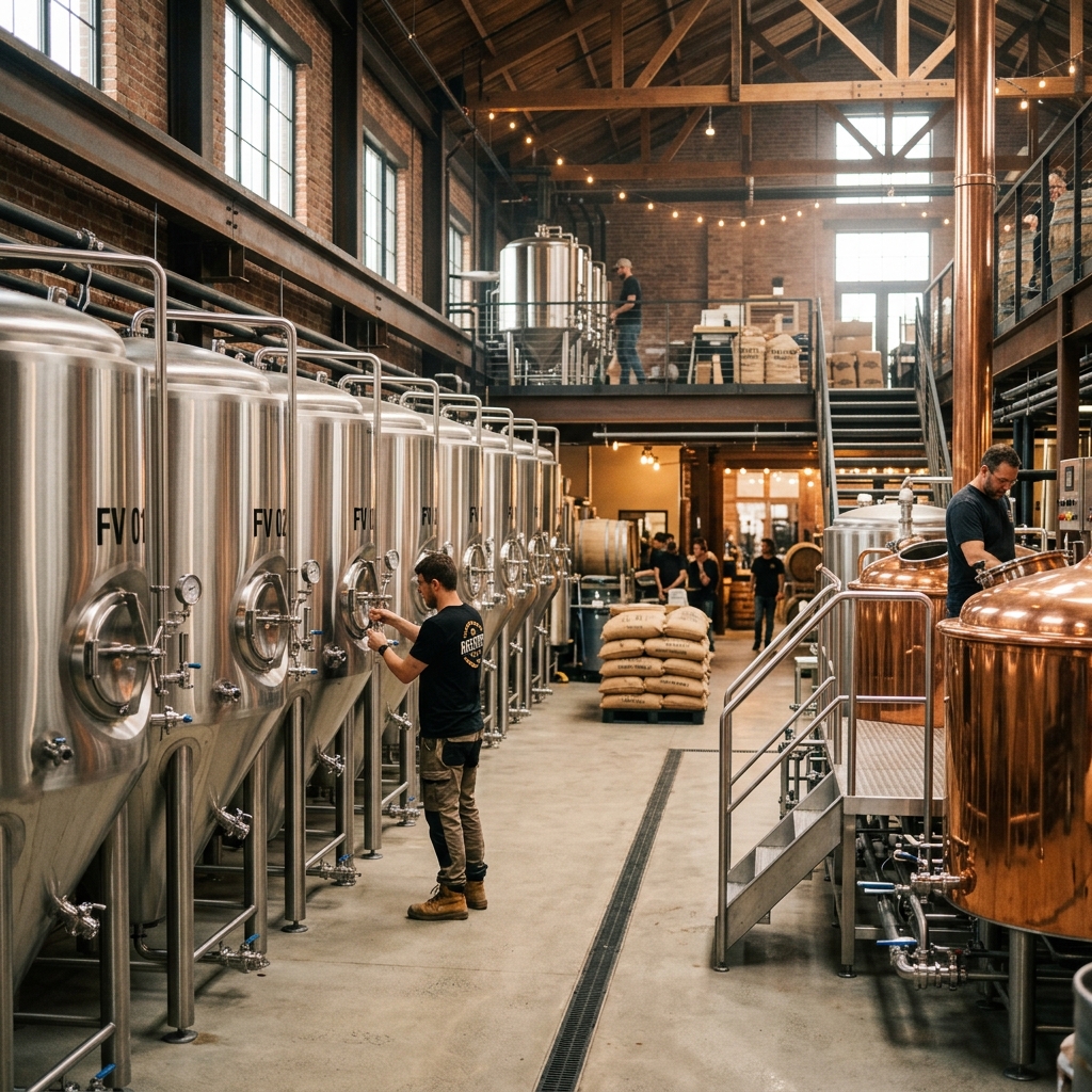 End-to-End Brewery Setup & Commissioning