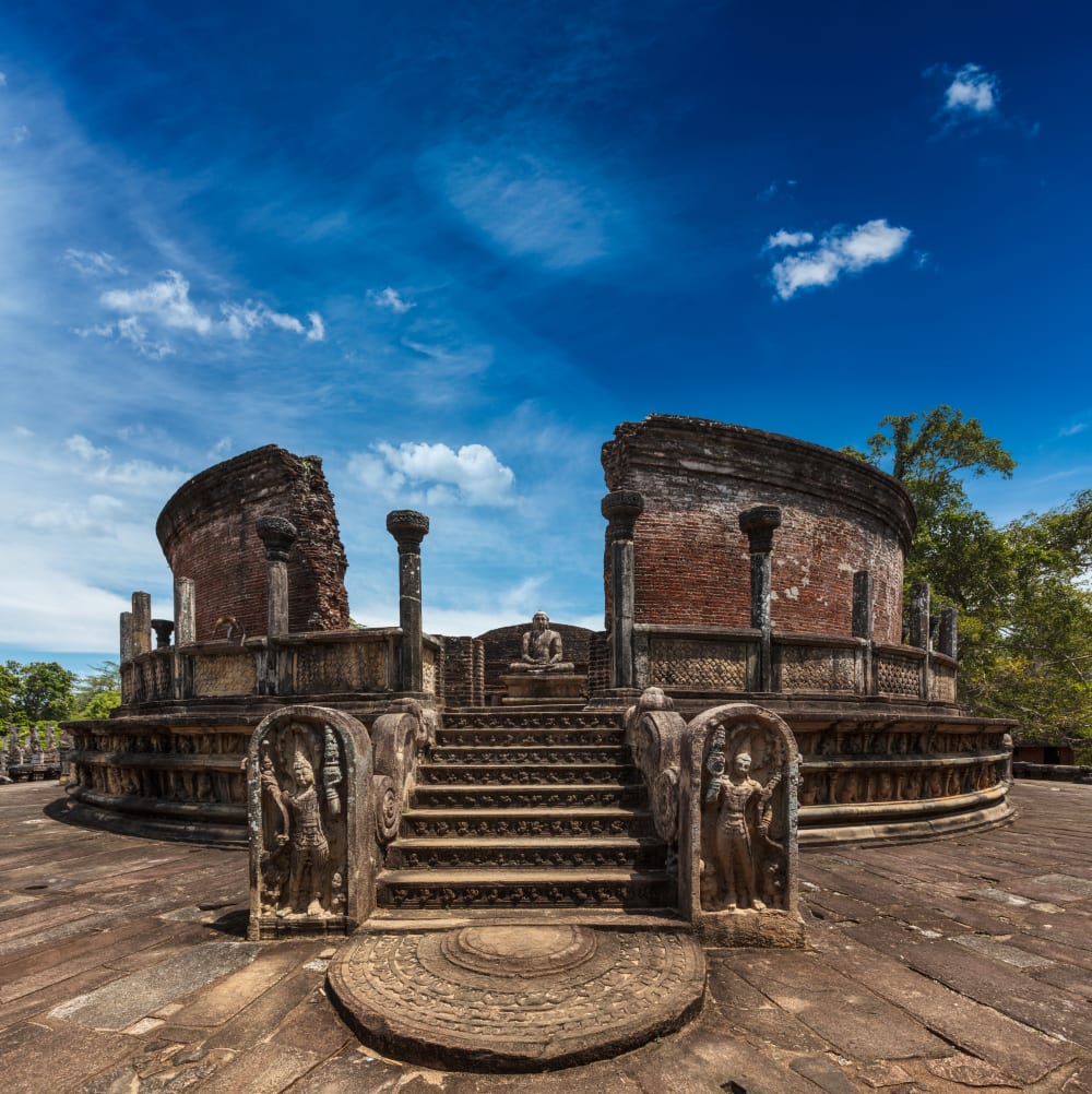 Polonnaruwa Ancient Citadel Cycling Tour & Gal Vihara Buddhas