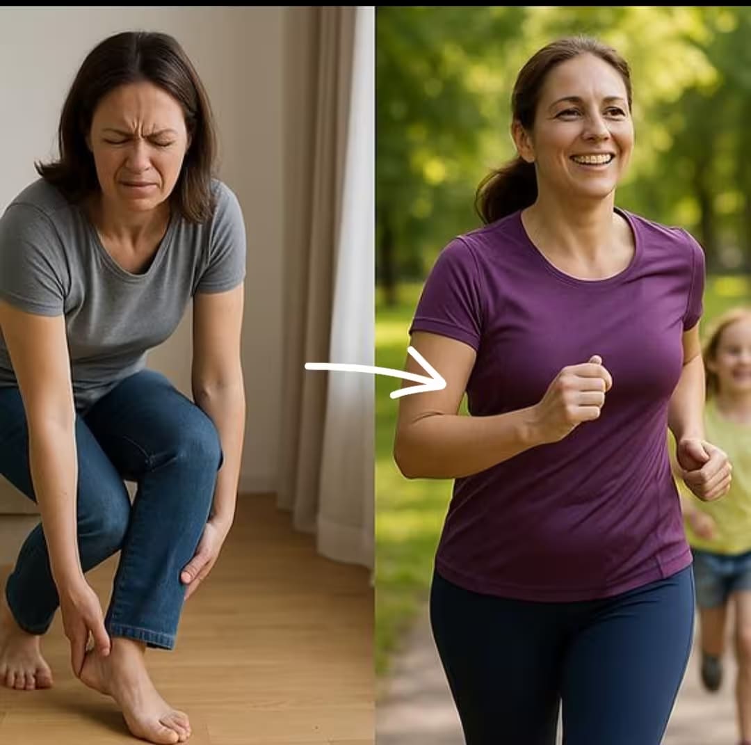 Before and after: foot pain relief and return to active routine with Akusoli