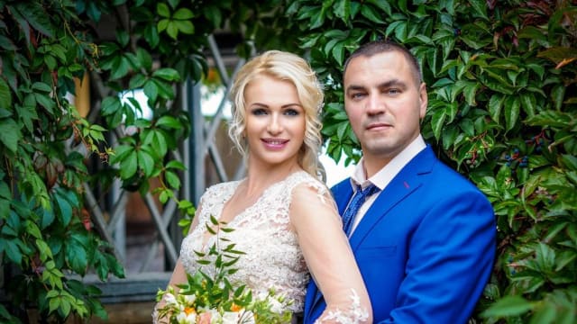 Brautpaar am Hochzeitstag, aufgenommen von Foto24 Hamburg