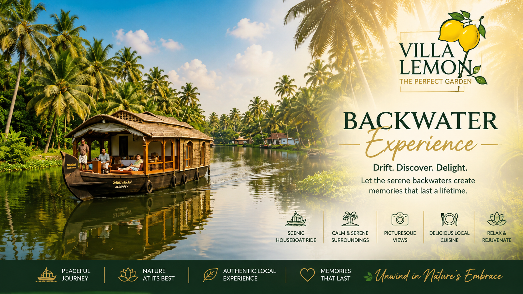 Backwater Experiences