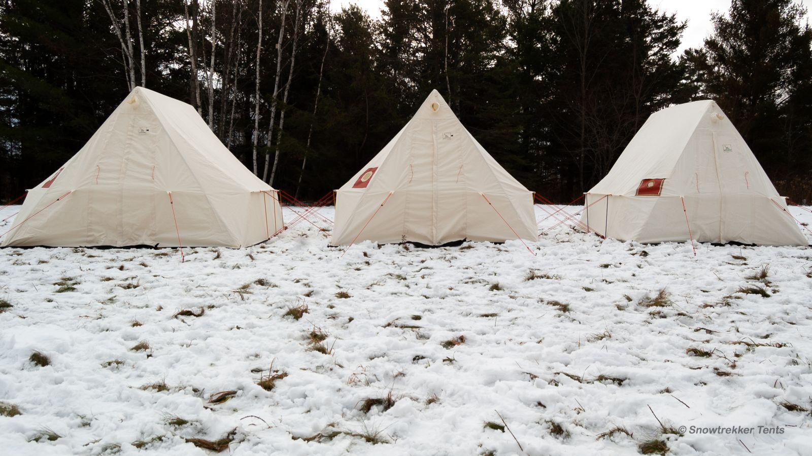 Tent Stoves for Cold Weather Camping, Snowtrekker Canvas Tents