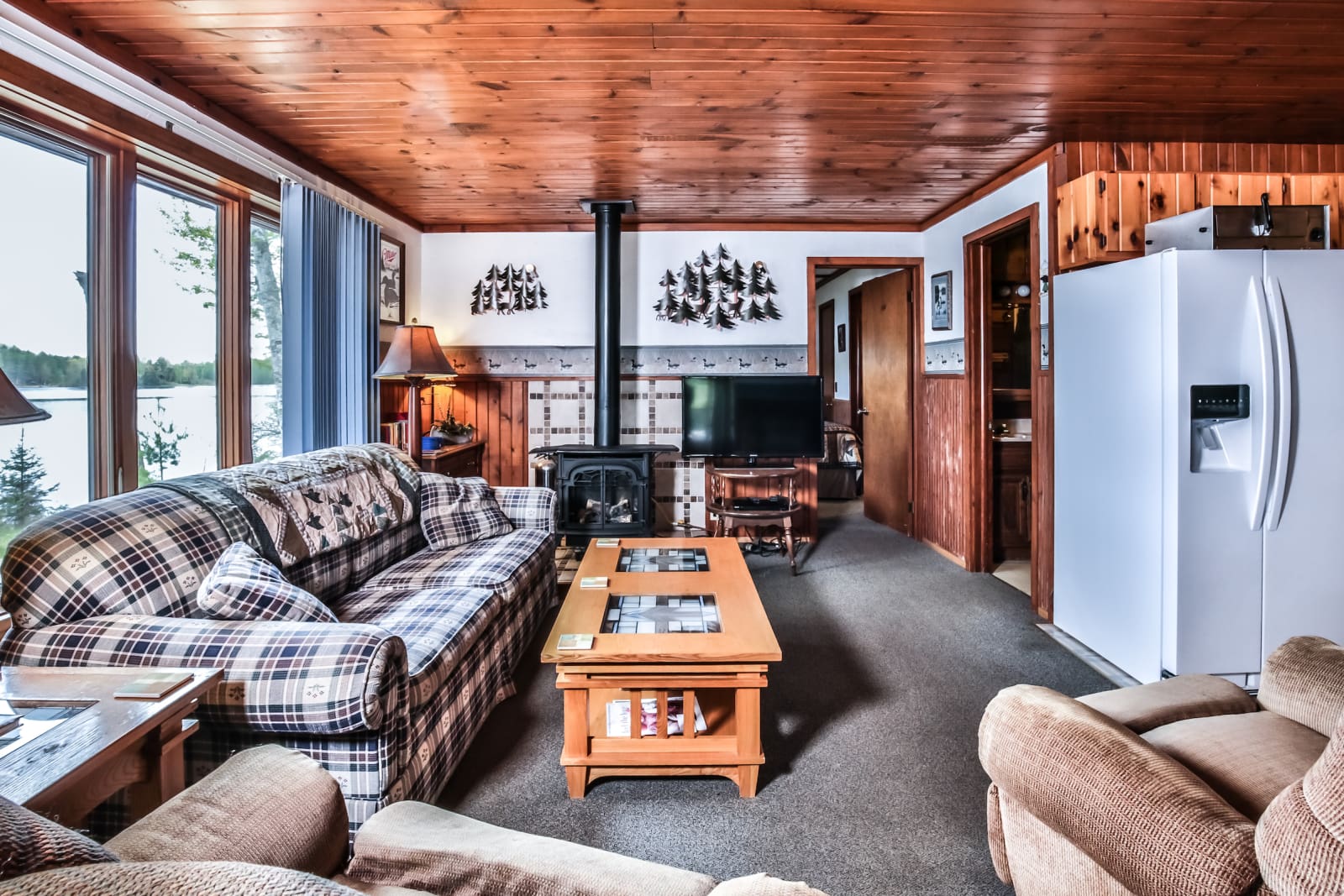 Threebedroom Cabin for Rent in the Northwoods Booth Lake Landing