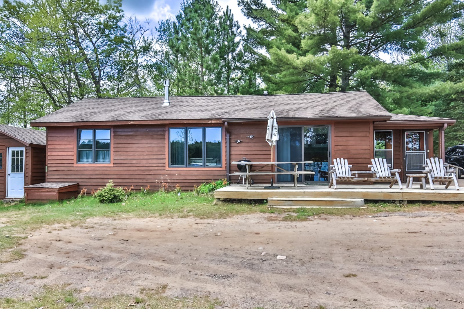 Threebedroom Cabin for Rent in the Northwoods Booth Lake Landing