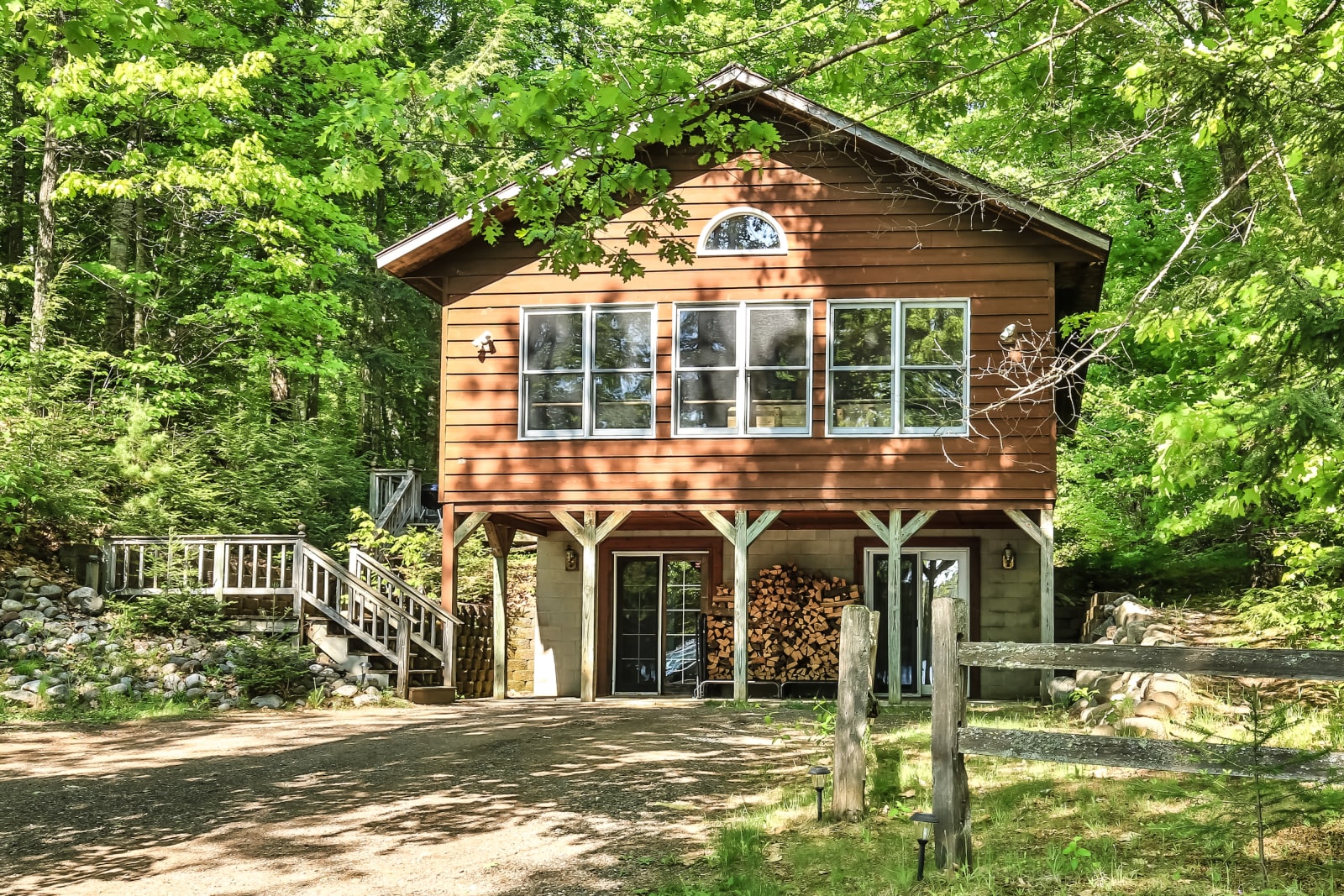 Large Home for Vacation Booth Lake Landing Resort Minocqua, Wisconsin