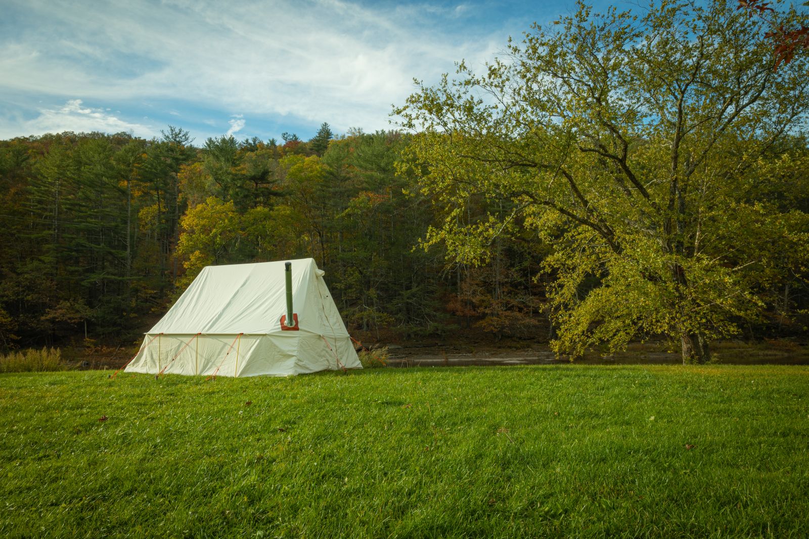 Wood Stove Pipe Support, Snowtrekker Canvas Tents