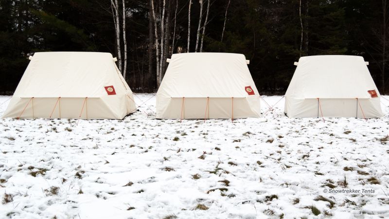 Basecamp Canvas Tents Snowtrekker Canvas Tents Live Winter 