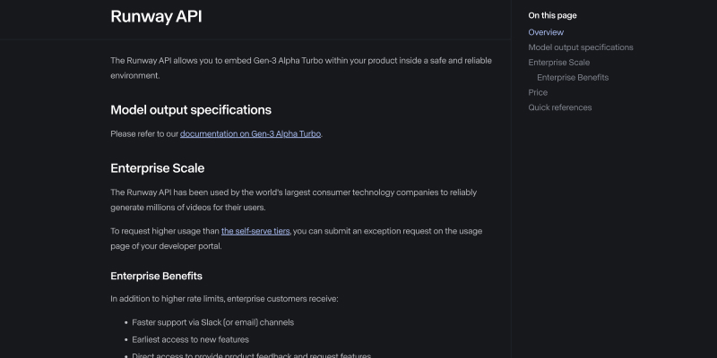 Runway AI API